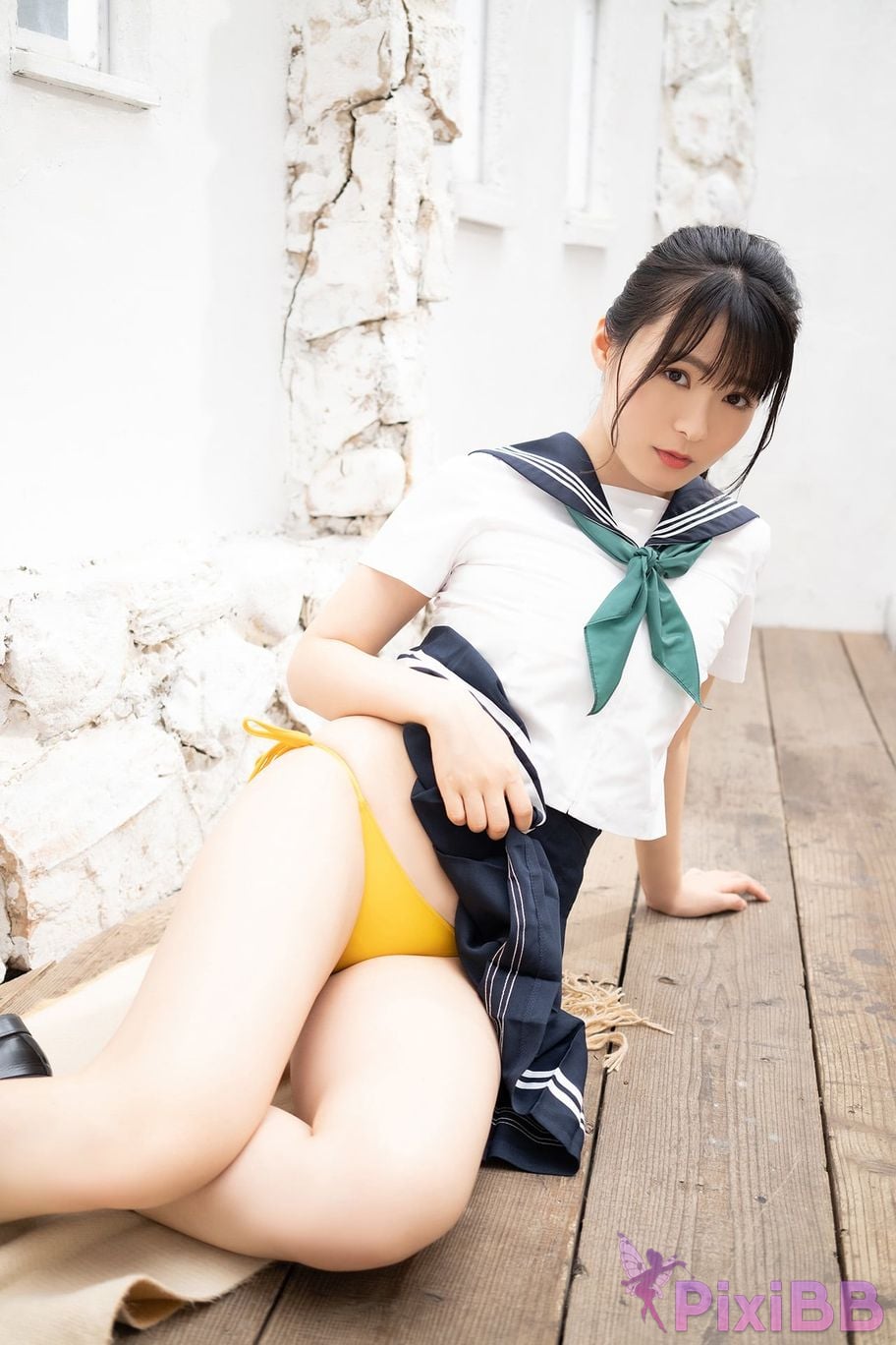 Japanese Idol Mizuki Hoshina Asa Gei Secret PixiBB (19)
